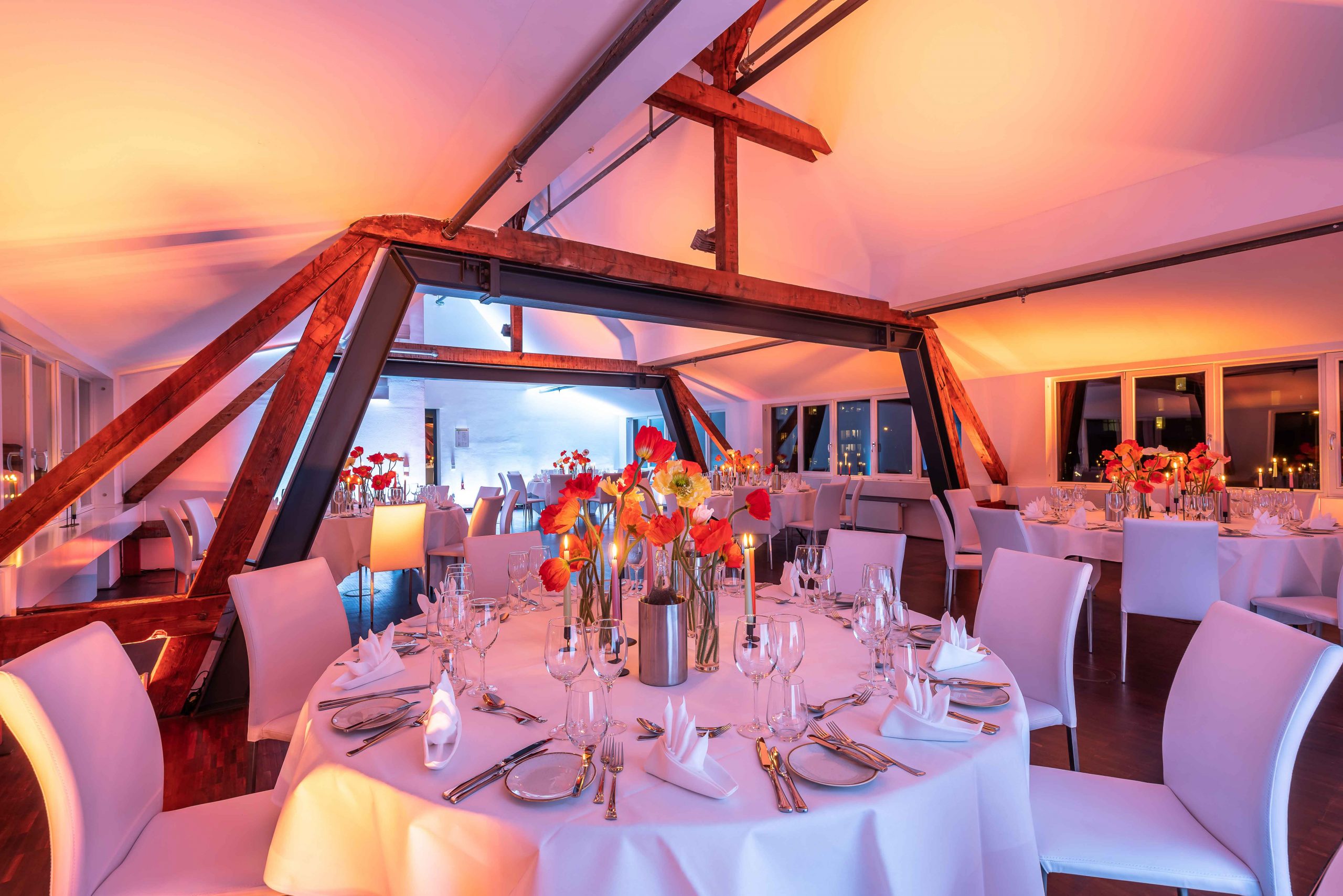Ehemaliges Hauptzollamt Zolllager Dinner Abend